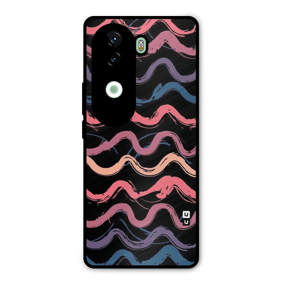 Ribbon Art Metal Back Case for iQOO Z9s