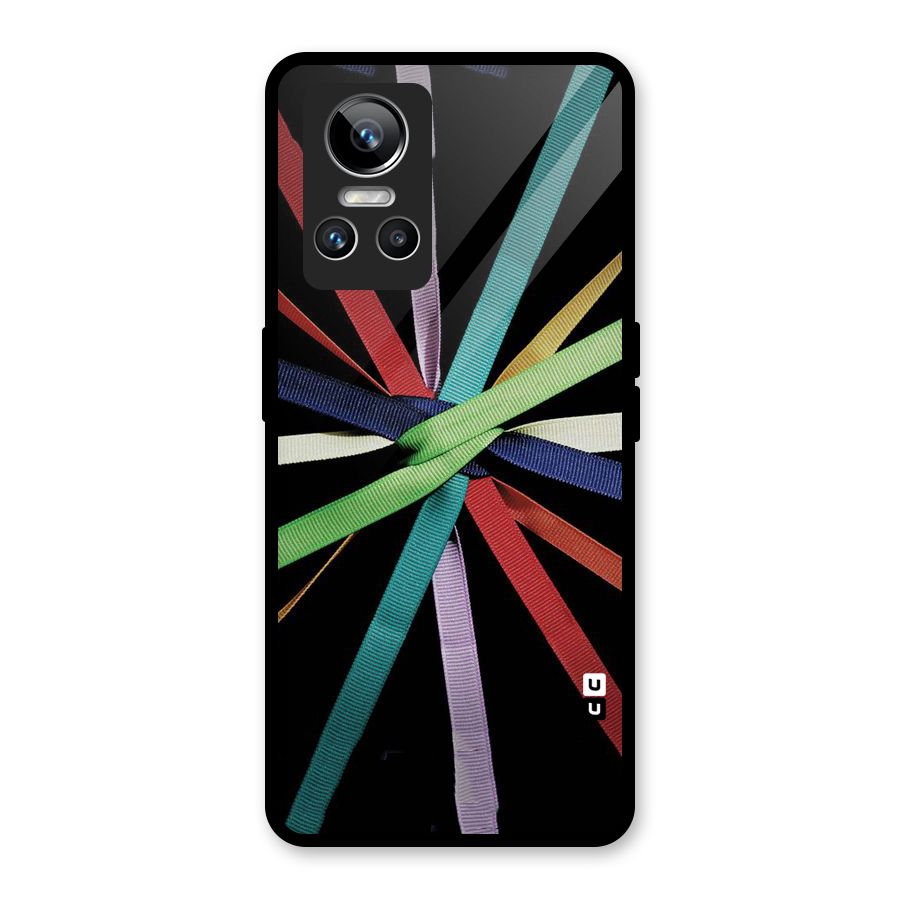 Ribbon Design Glass Back Case for Realme GT Neo 3