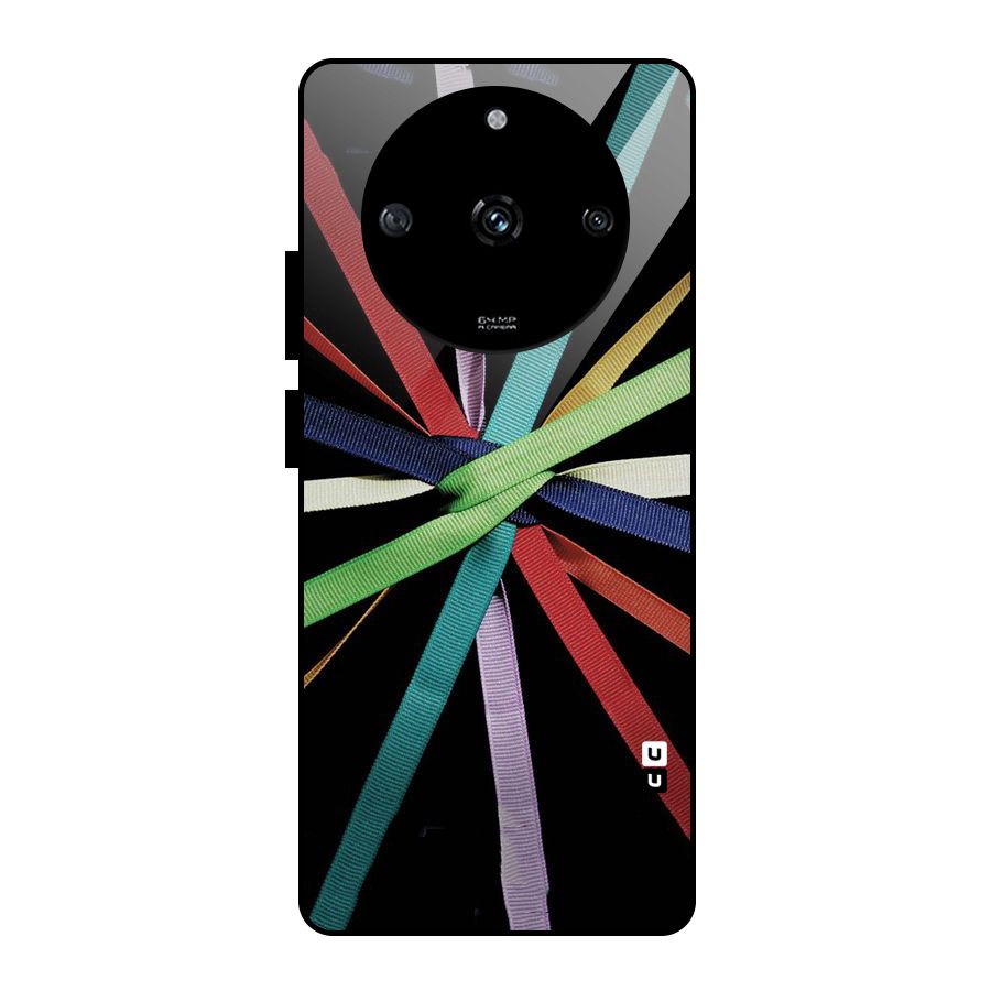 Ribbon Design Glass Back Case for Realme Narzo 60 5G