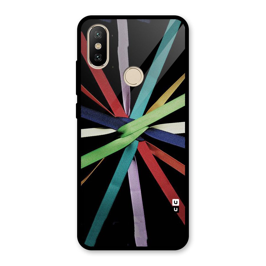 Ribbon Design Glass Back Case for Redmi A2
