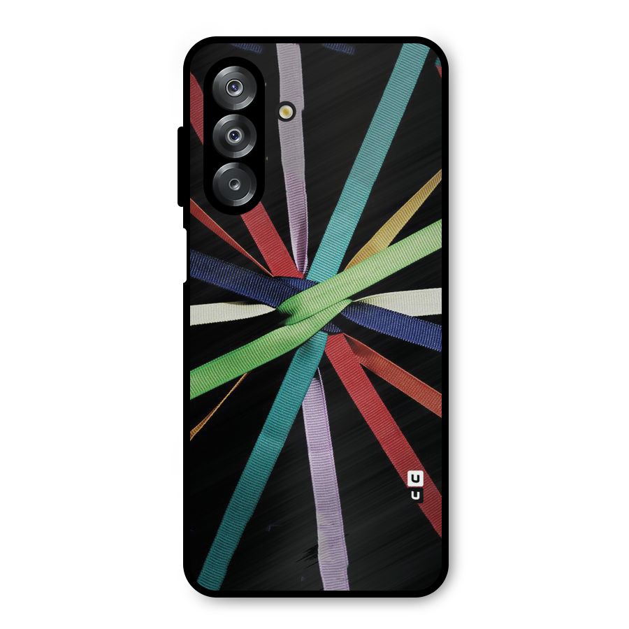 Ribbon Design Metal Back Case for Galaxy A26