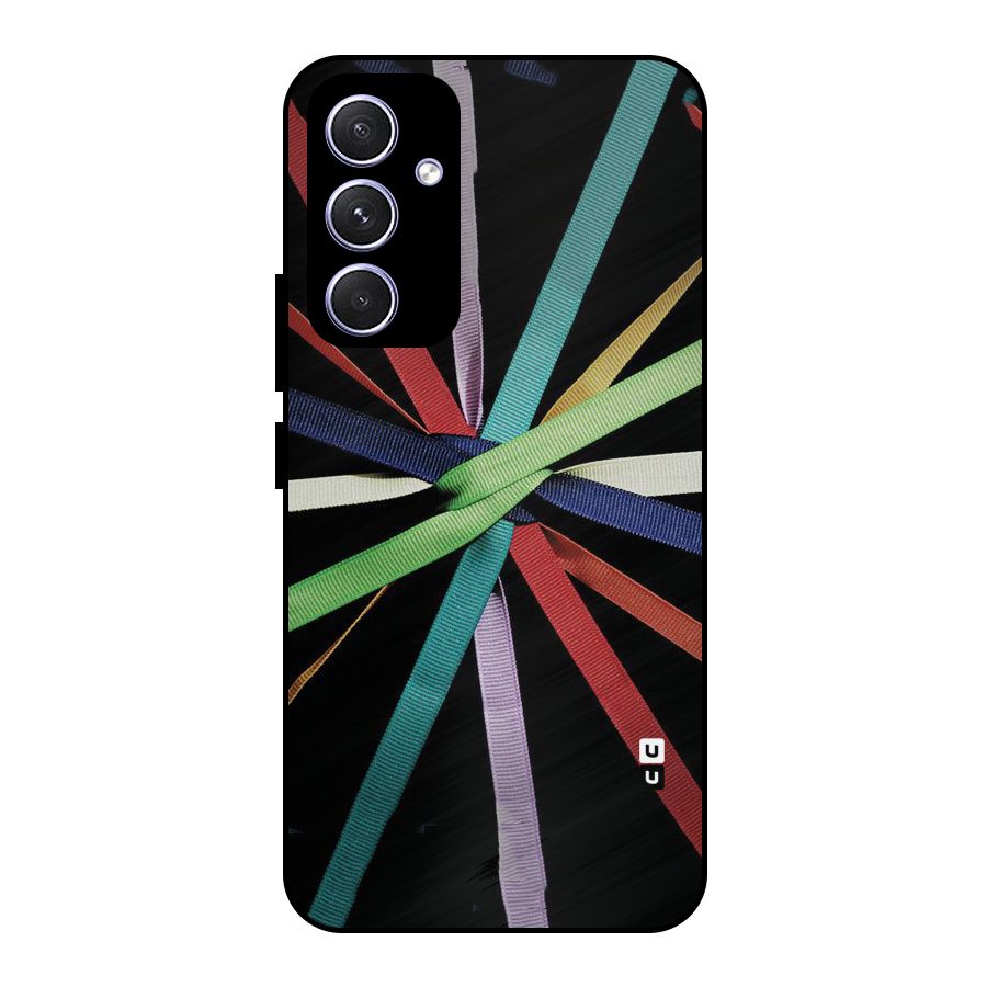 Ribbon Design Metal Back Case for Galaxy A54