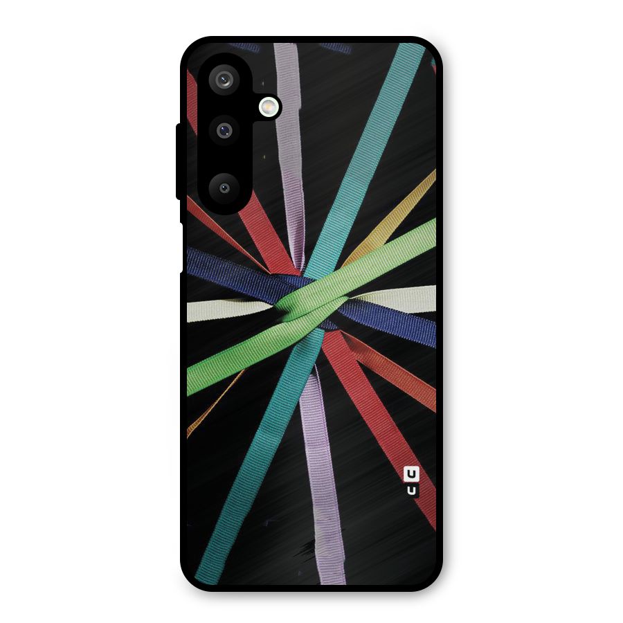 Ribbon Design Metal Back Case for Galaxy M16