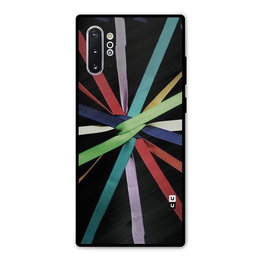 Ribbon Design Metal Back Case for Galaxy Note 10 Plus