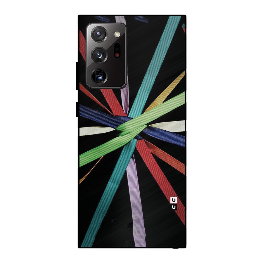 Ribbon Design Metal Back Case for Galaxy Note 20 Ultra 5G