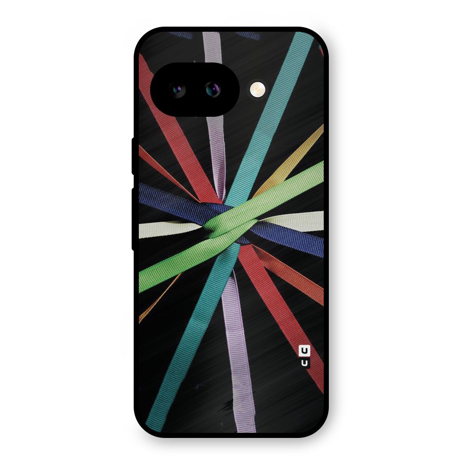 Ribbon Design Metal Back Case for Google Pixel 9a
