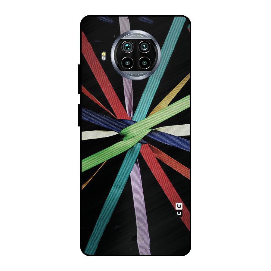Ribbon Design Metal Back Case for Mi 10i