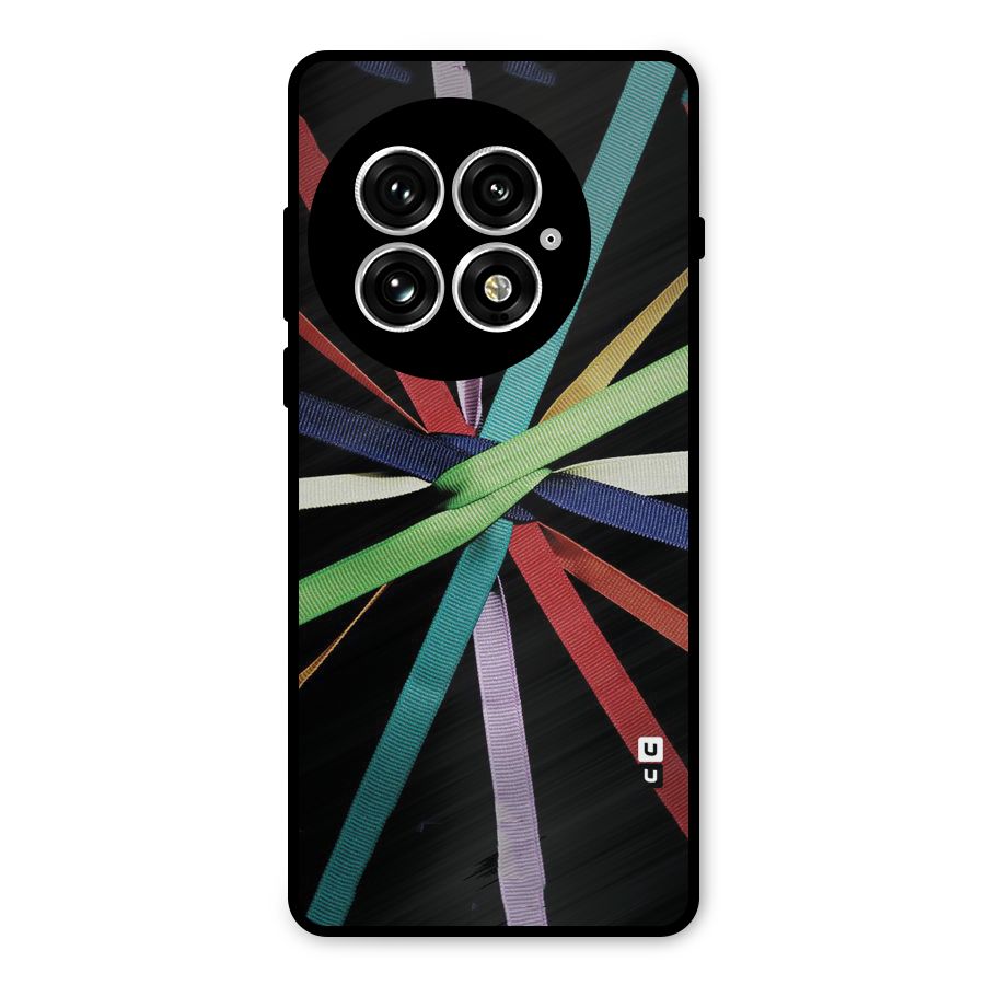 Ribbon Design Metal Back Case for OnePlus 13