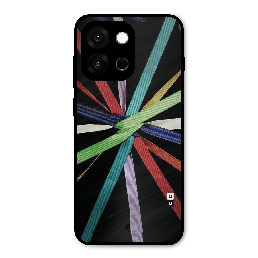 Ribbon Design Metal Back Case for OnePlus 13s