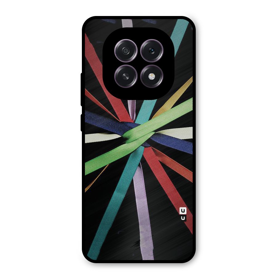 Ribbon Design Metal Back Case for Oppo F29