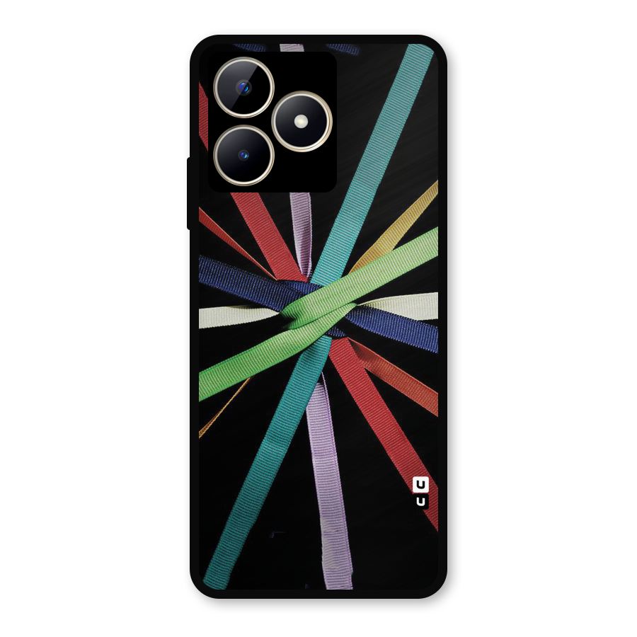 Ribbon Design Metal Back Case for Realme C53