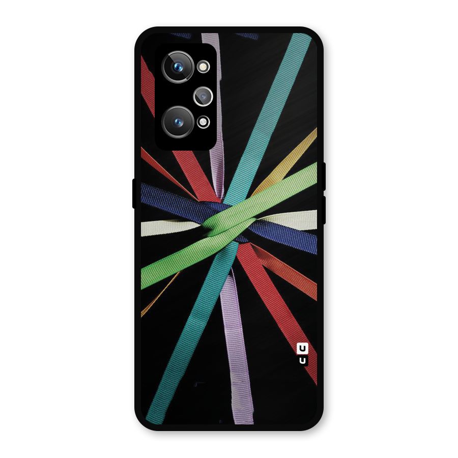 Ribbon Design Metal Back Case for Realme GT Neo2