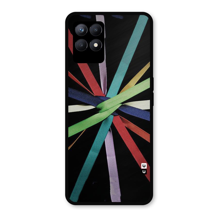 Ribbon Design Metal Back Case for Realme Narzo 50