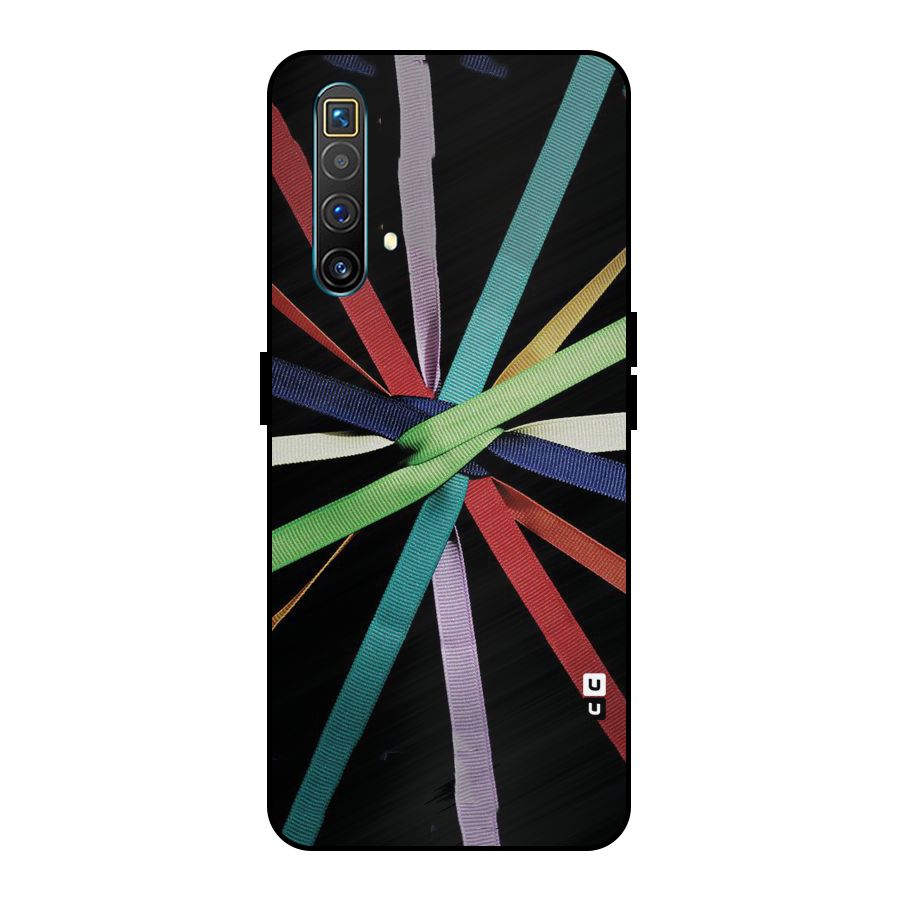 Ribbon Design Metal Back Case for Realme X3
