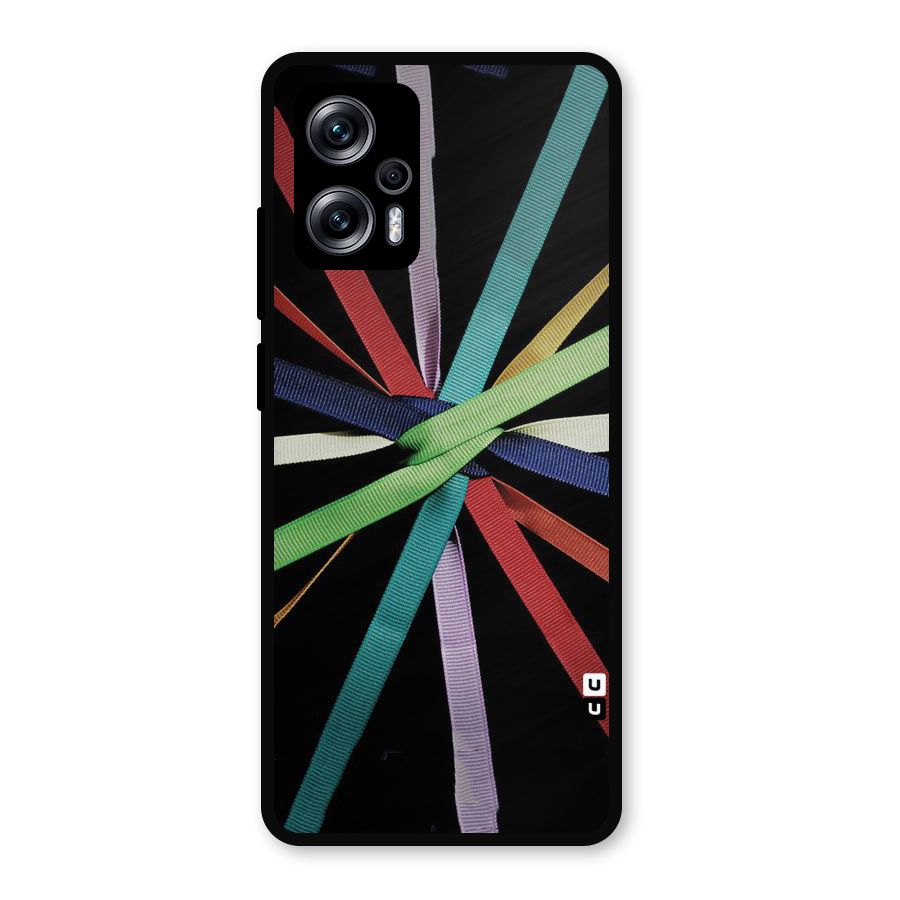 Ribbon Design Metal Back Case for Redmi K50i