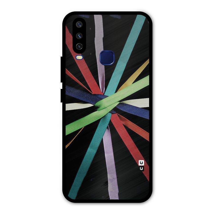 Ribbon Design Metal Back Case for Vivo V17