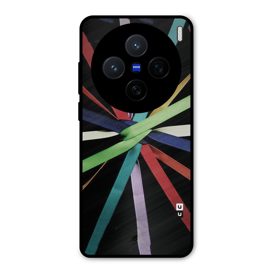 Ribbon Design Metal Back Case for Vivo X200