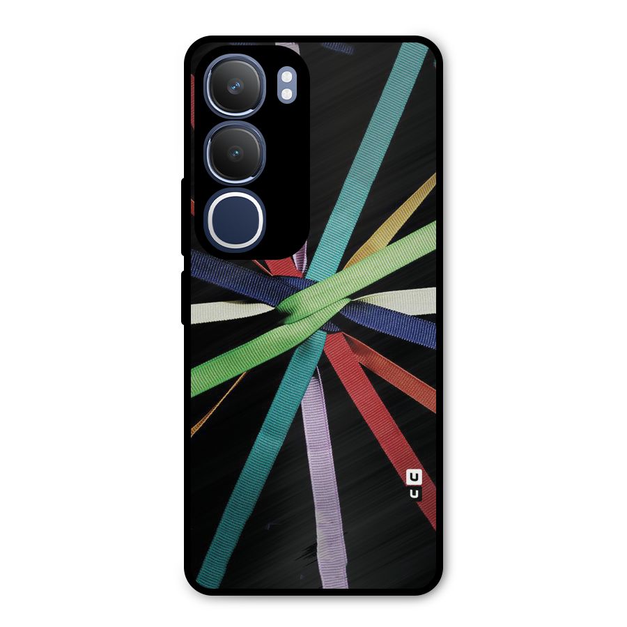 Ribbon Design Metal Back Case for Vivo Y29