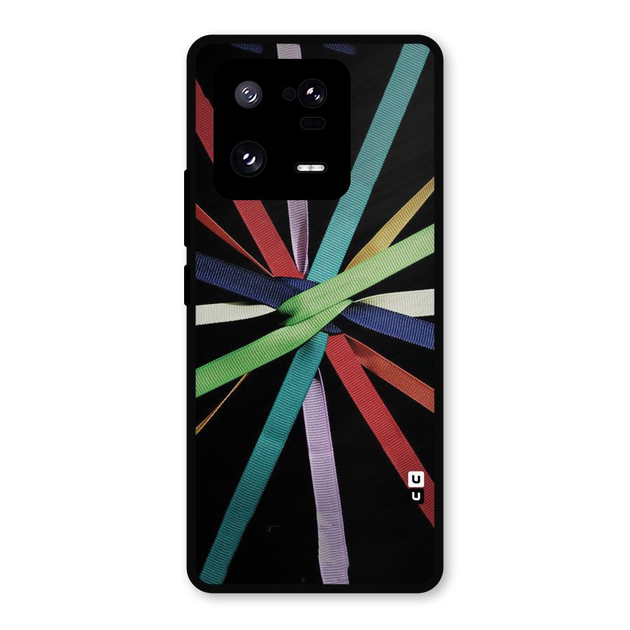 Ribbon Design Metal Back Case for Xiaomi 13 Pro