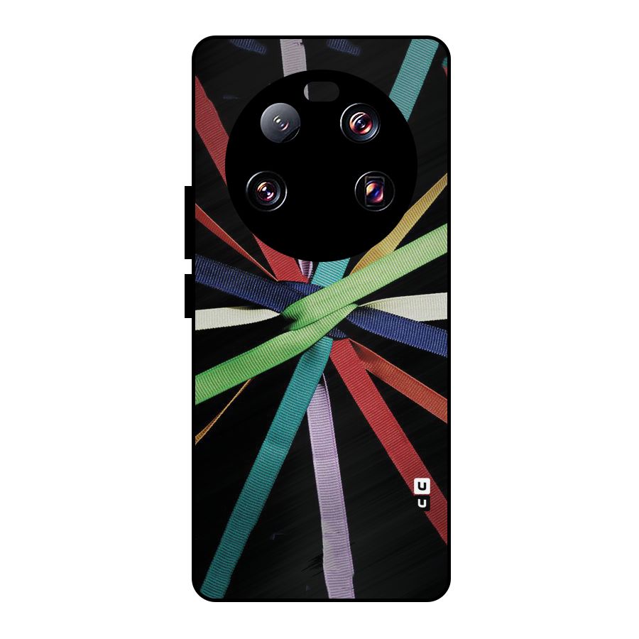 Ribbon Design Metal Back Case for Xiaomi 13 Ultra