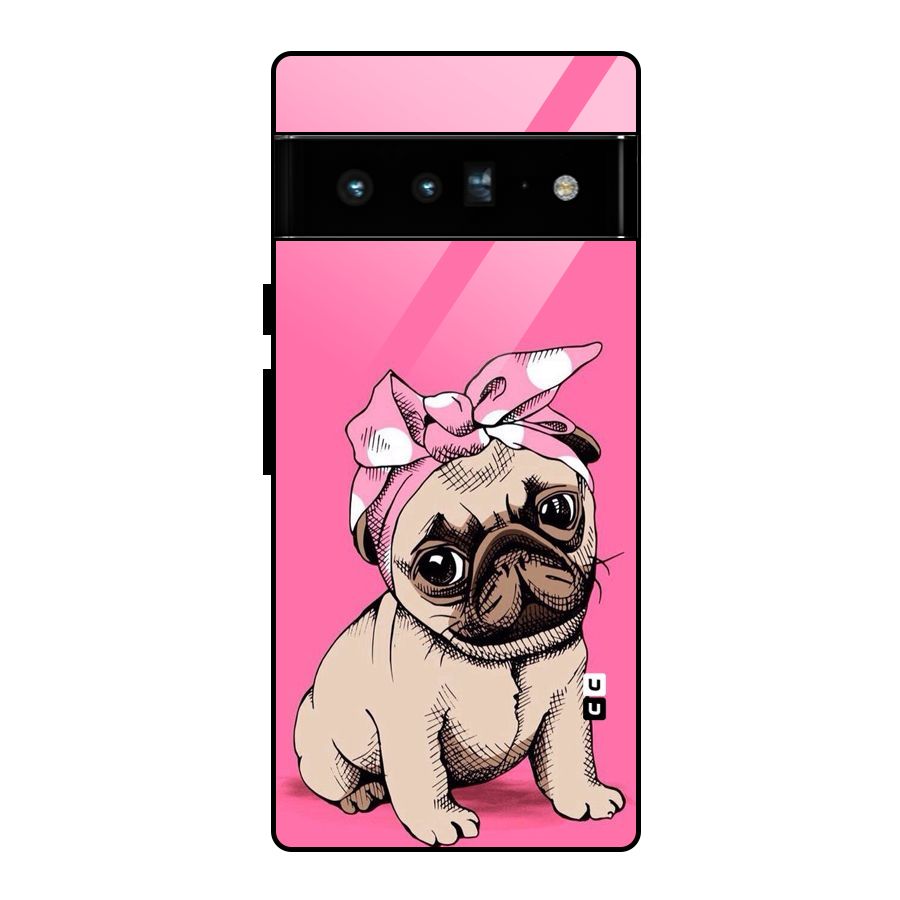 Ribbon Doggo Glass Back Case for Google Pixel 6 Pro