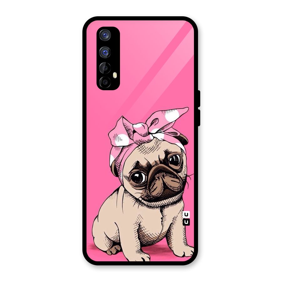 Ribbon Doggo Glass Back Case for Realme Narzo 20 Pro