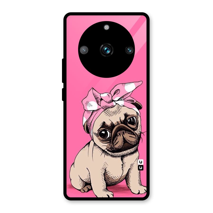 Ribbon Doggo Glass Back Case for Realme Narzo 60 Pro