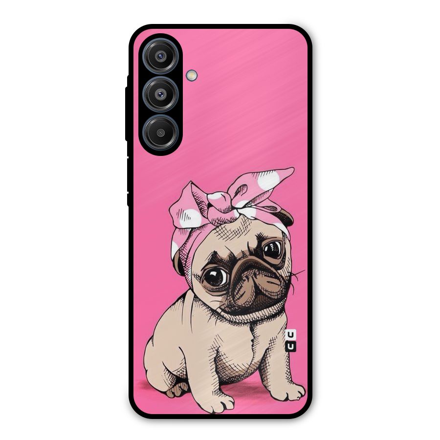 Ribbon Doggo Metal Back Case for Galaxy A16 5G