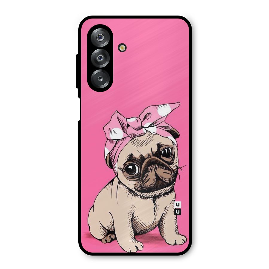 Ribbon Doggo Metal Back Case for Galaxy A26