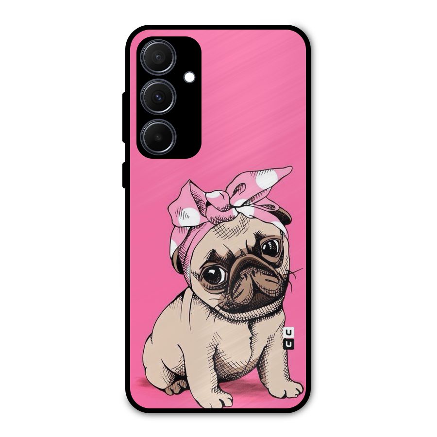 Ribbon Doggo Metal Back Case for Galaxy A35