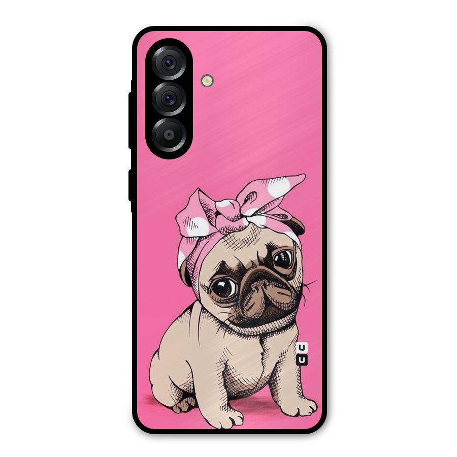 Ribbon Doggo Metal Back Case for Galaxy A36