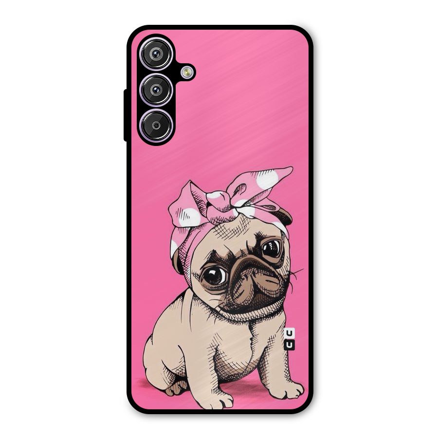 Ribbon Doggo Metal Back Case for Galaxy M15