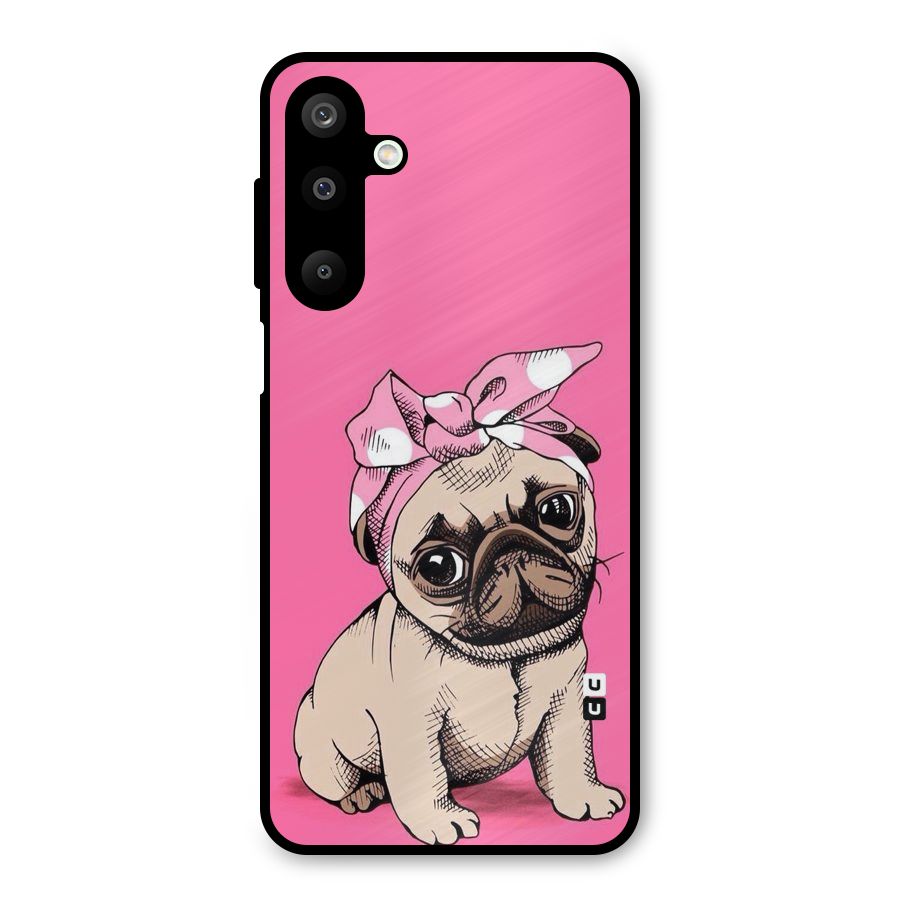 Ribbon Doggo Metal Back Case for Galaxy M16