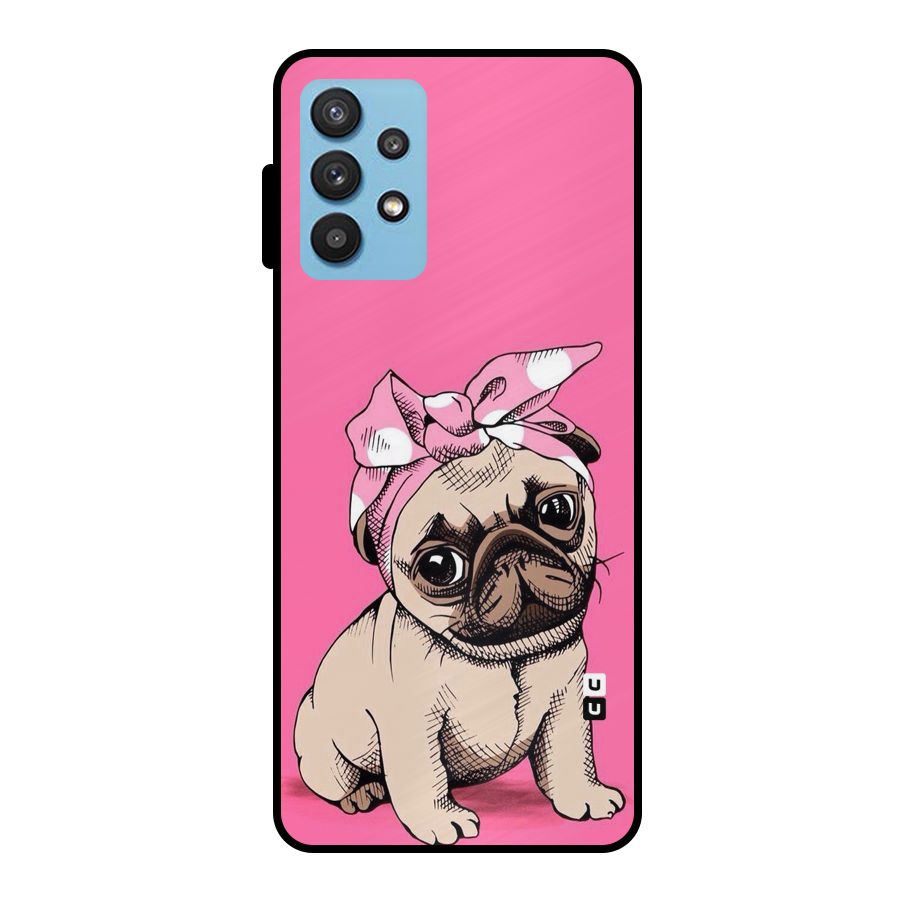 Ribbon Doggo Metal Back Case for Galaxy M32 5G