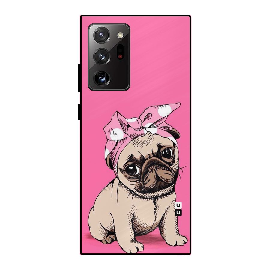 Ribbon Doggo Metal Back Case for Galaxy Note 20 Ultra