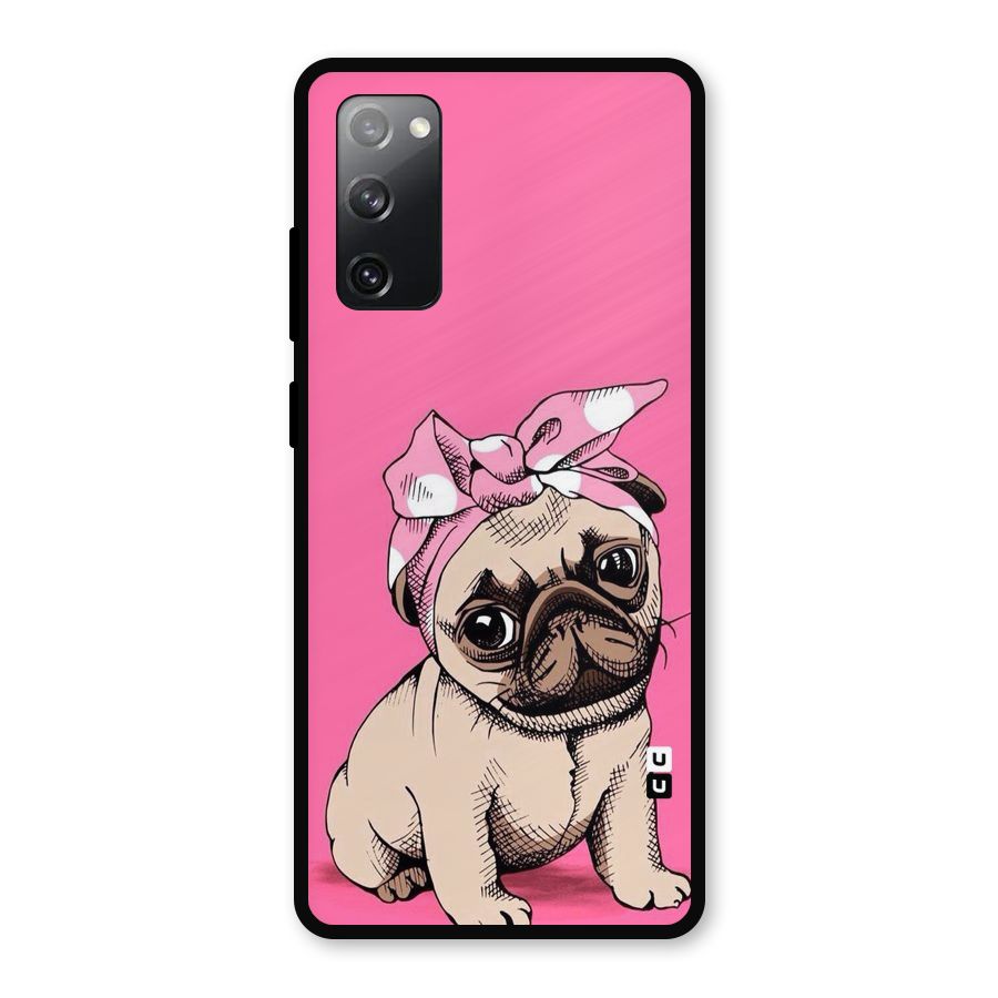 Ribbon Doggo Metal Back Case for Galaxy S20 FE 5G