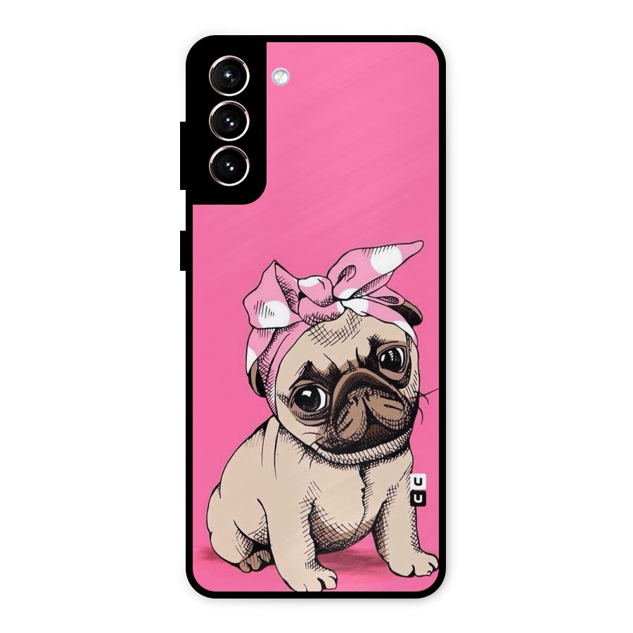 Ribbon Doggo Metal Back Case for Galaxy S21 Plus