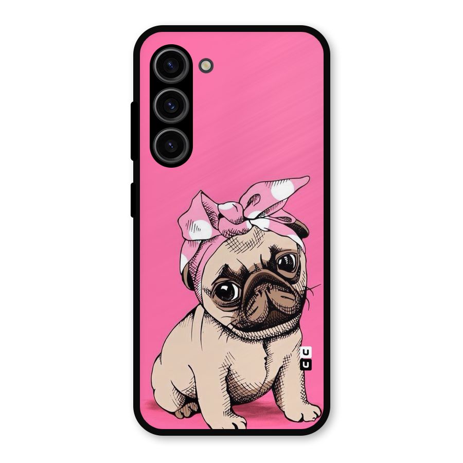 Ribbon Doggo Metal Back Case for Galaxy S23