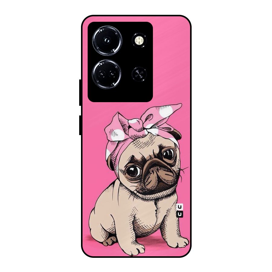 Ribbon Doggo Metal Back Case for Infinix Note 30 5G