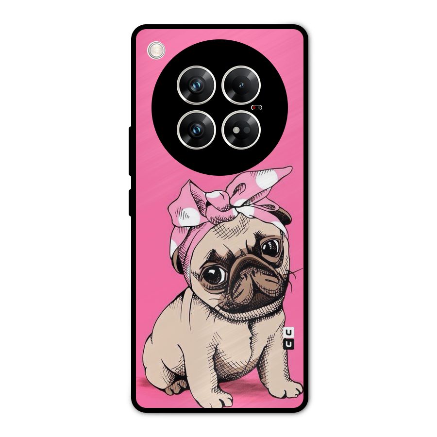 Ribbon Doggo Metal Back Case for Infinix Zero 40 5G