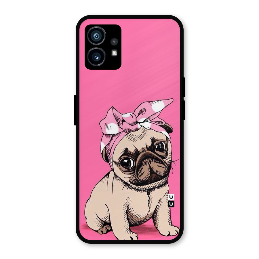 Ribbon Doggo Metal Back Case for Nothing Phone 1