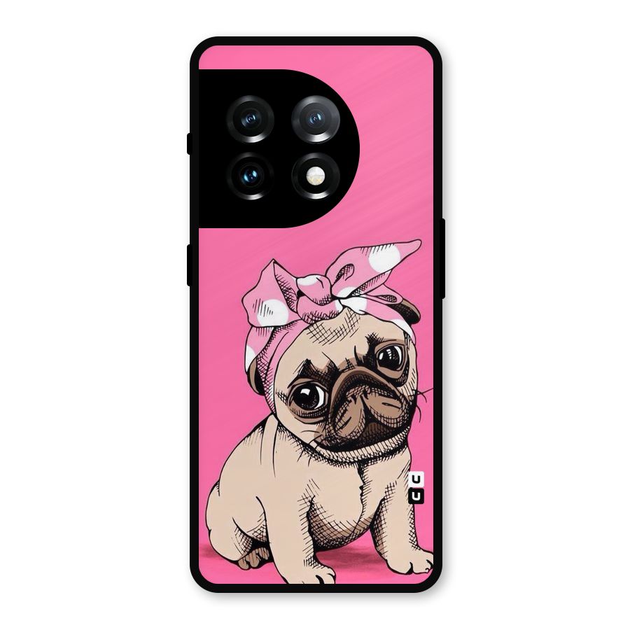 Ribbon Doggo Metal Back Case for OnePlus 11