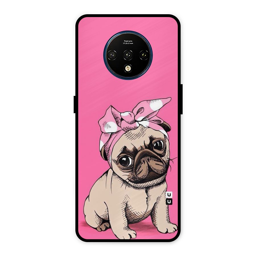 Ribbon Doggo Metal Back Case for OnePlus 7T