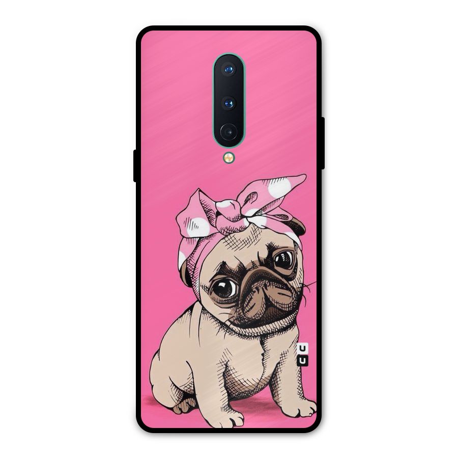 Ribbon Doggo Metal Back Case for OnePlus 8