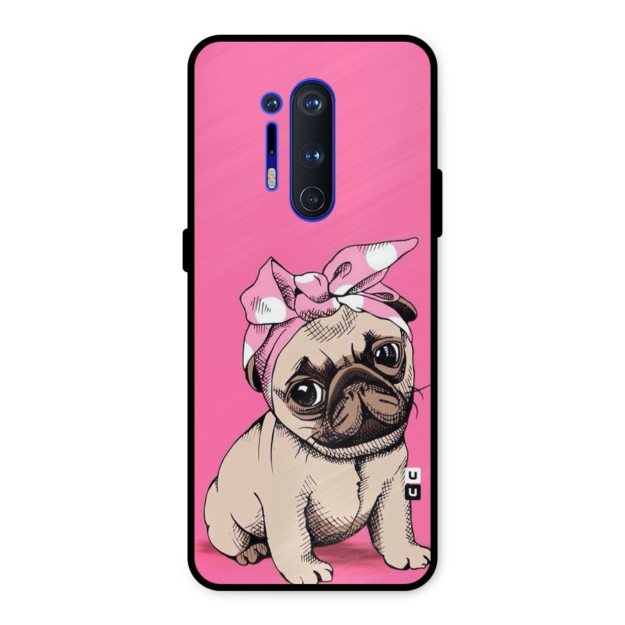 Ribbon Doggo Metal Back Case for OnePlus 8 Pro