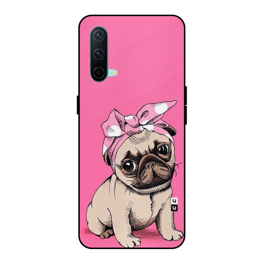 Ribbon Doggo Metal Back Case for OnePlus Nord CE 5G