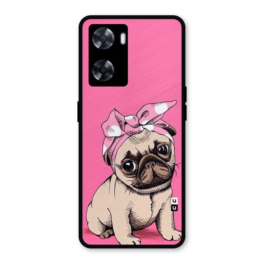 Ribbon Doggo Metal Back Case for OnePlus Nord N20 SE