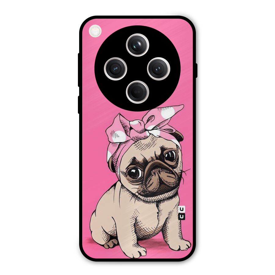 Ribbon Doggo Metal Back Case for Oppo Find X8