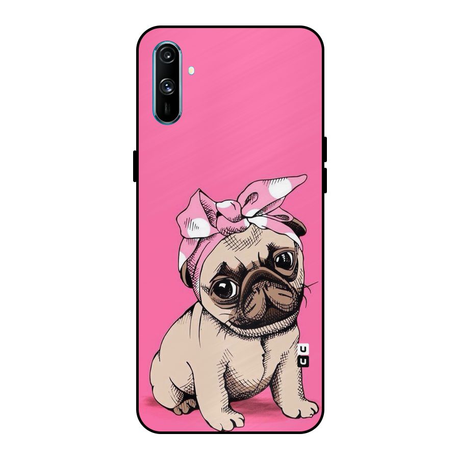 Ribbon Doggo Metal Back Case for Realme C3