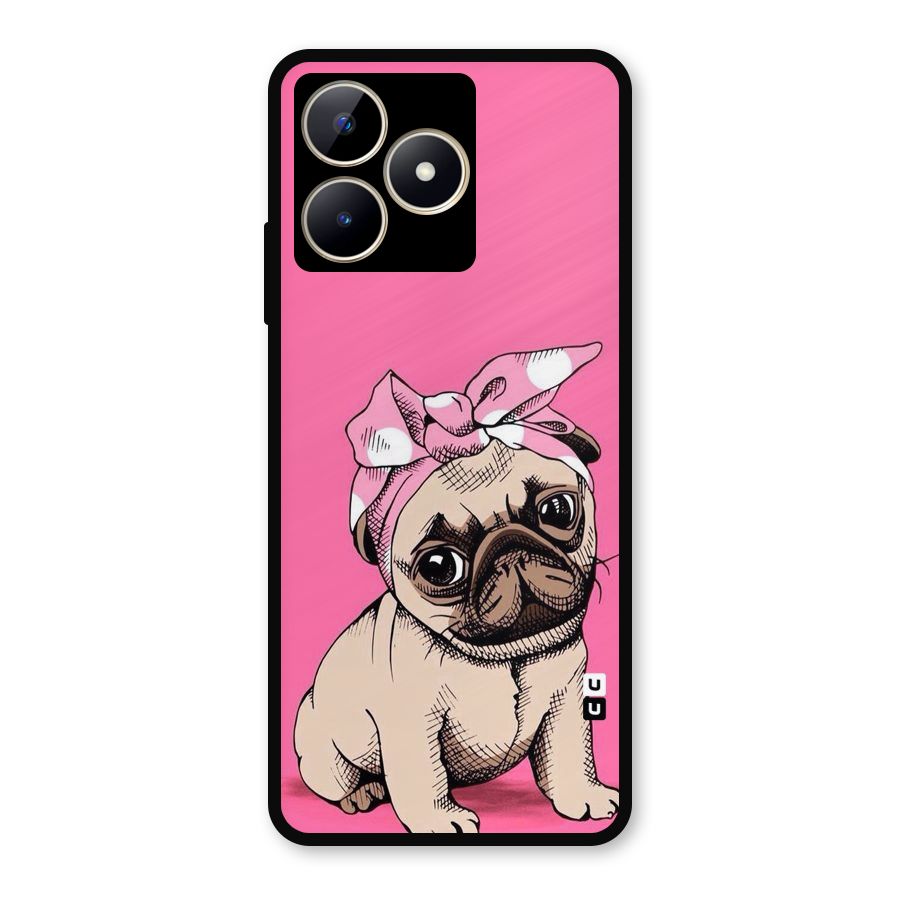 Ribbon Doggo Metal Back Case for Realme Narzo N53